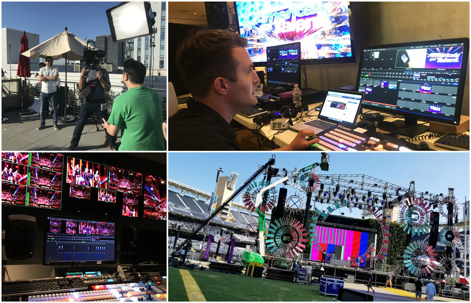 Live event collage